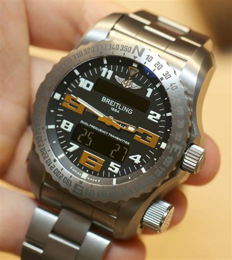 breitling emergency watch stories|breitling watch with emergency beacon.